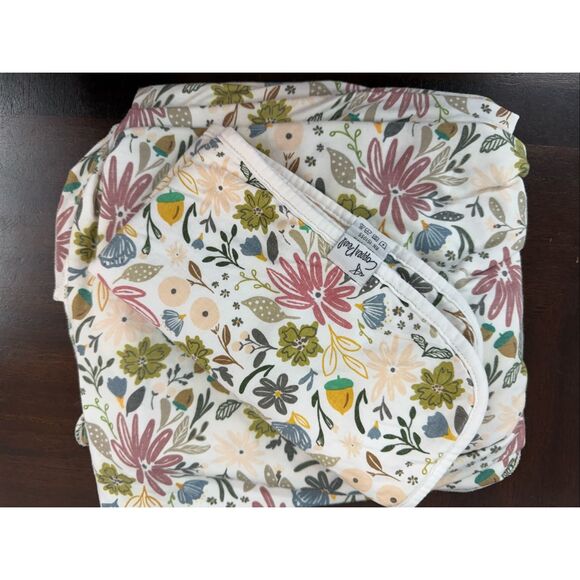 Copper Pearl Swaddle and Burp Cloth Bundle for Baby Girl - Picture 1 of 8